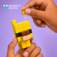 Cute Cubes Yellow Animals