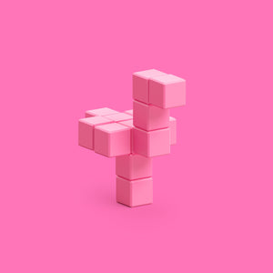PIXIO Pink Ostrich